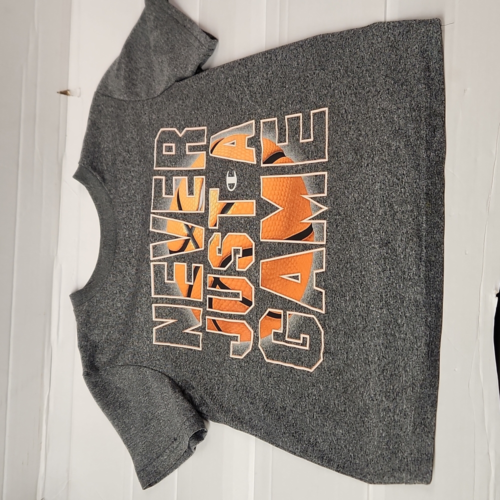 EUC Champion Never Just A Game Boys sz XS Tshirt